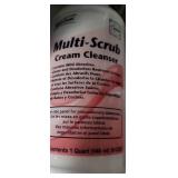 Multi scrub cream cleanser.  Bidder pays 3x money