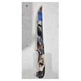 EAGLE KNIFE w/ Painted Hard Plastic Sheath