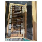 16 pc. Forstner bit set bit size 1/4- 2-1/8