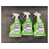 3 lysol all purpose cleaner with bleach