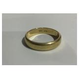 14k Gold Ring Stamped 585  sz 6.5 wt 3.68 grams