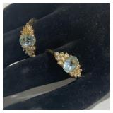 2 Lots 1 Ring w/ Clear & Lt. Blue