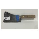 Medium sz Meat Cleaver Sharp  10" Long