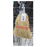2 Whisk Brooms 12" Long