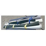 54ï¿½   3 partial rolls of Vinyl
