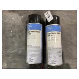 2 high temp black Spay Paint