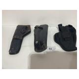 3 Holsters  Longest 9 3/4"