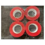 industrial red tape 4 pack