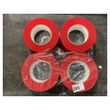 industrial red tape 4 pack