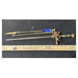 Ceremony Dagger / Short Sword  Damaged Sheath,