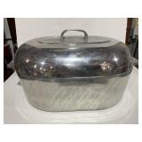 17 qrt Magna Lite Roaster w/ Rack & Lid