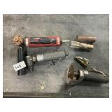 Cut off tool, plug trap, die grinder