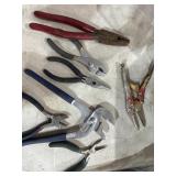 6 Pliers and 1 Wire Cutter