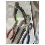 3 Pliers and 1 Wire Cutters