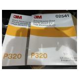 5 Lots 1ea Gold abrasive sheets  50 Sheets ea