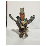 Indian / Eagle Statue 11" Tall