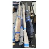 5 partial rolls upholstery fabric