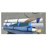 3 partial rolls Vinyl- 2 are  54ï¿½, one is 47ï¿½
