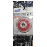 3 Lots 1ea Norton Knot Wire Cup Brush 2 3/4"
