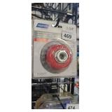 3 Lots 1ea Norton Knot Wire Cup Brush 2 3/4"