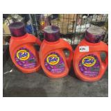3 Tide Febreze detergent