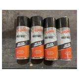 4 Cans Jet-Lube MOLY Mist Dry Film