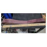 5 pcs. 3M Sand paper belts, 22" inch, 341D/348D