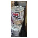 3 Cans Oatey Regular Clear PVC Cement