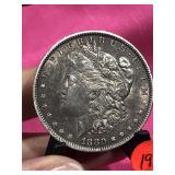 1880 P Morgan Silver $1 Dollar Coin