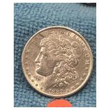 1889 P Morgan Silver $1 Dollar Coin