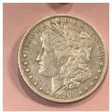 1890 O Morgan Silver $1 Dollar Coin