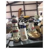 2 Tea Light, 1 Electric Light Houses