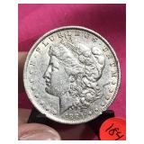 1884 O Morgan Silver $1 Dollar Coin