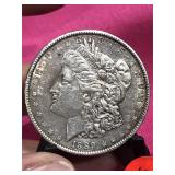 1889 P Morgan Silver $1 Dollar Coin