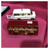 Dinky Toy and Matchbox Cars