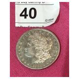 1884 P Morgan Silver $1 Dollar Coin