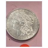 1890 P Morgan Silver $1 Dollar Coin