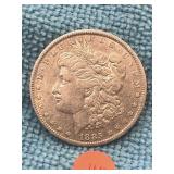 1885 O Morgan Silver $1 Dollar Coin