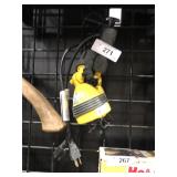 2 Small Portable Shop Lights