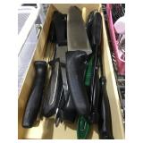 Box of Kitchen Knives