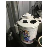 4 Pc Cow Decorated Canister Set