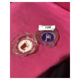2 Ash Trays - Harrah