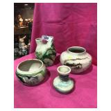 Nemadia Lot of 4 Indian Vases