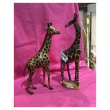 2 Compost Giraffes and 1 Long Necked Bird