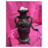 Resin Decor w/ Elephants & Palm Trees