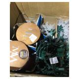 Box of New LED Christmas Lights & 1 String Mulit