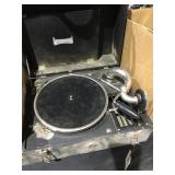 Vintage P Hornola Record Player