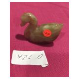 Stone Carved Swan