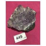 Amethyst Crystal Rock 5 1/2" Across