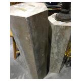 2 Stone Plant Stand - Tallest 34 3/4"